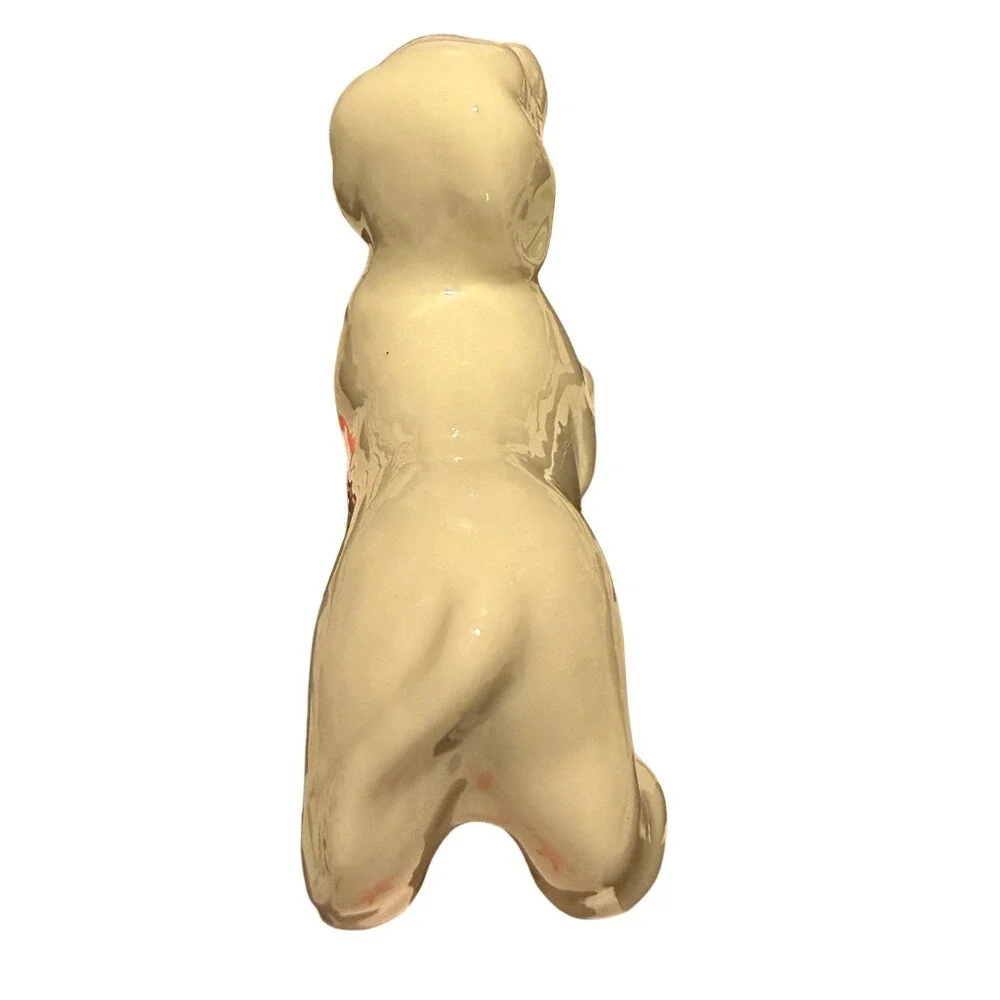Dachshund‎ Ceramic Figurine Home Decor White Glossy New